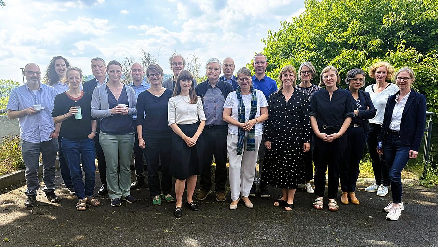 Gruppenbild der Teilnehmenden am Tag der Forschung